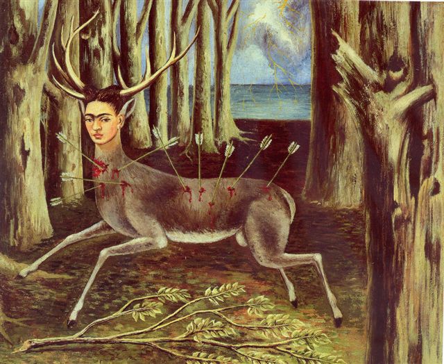 Photo:  Kahlo's The Wounded Deer (1946)